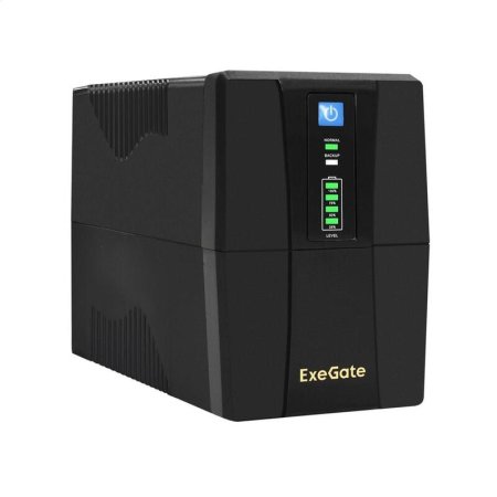 Источник бесперебойного питания ExeGate Power Back BNB-850.LED.AVR.2SH  без батареи (EP285475RUS)