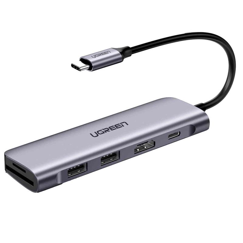 Usb хаб hdmi. USB-хаб Ugreen cm195 70411. Концентратор Ugreen HDMI. Ugreen cm195 70411