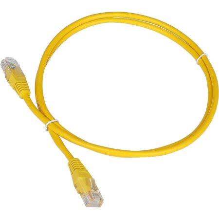 Патч-корд витая пара TWT TWT-45-45-0.5-YL cat 5e 0.5 м