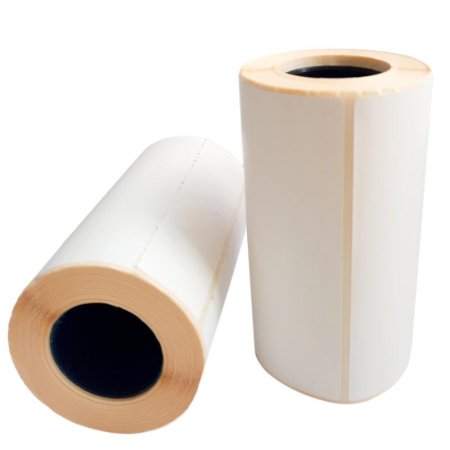 Термоэтикетки 120х75 мм ЭКО (диаметр втулки 40 мм, 25 рулонов по 300  этикеток)