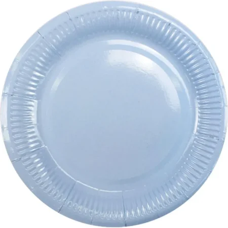 Набор тарелок одноразовых Патибум Light Blue 18 см (6 штук в упаковке)
