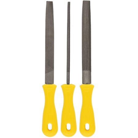 Набор напильников Бибер Мастер 85307 250 мм 3 предмета (тов-141921)