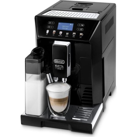 Кофемашина DeLonghi Eletta Cappuccino Evo ECAM46.860.B черная