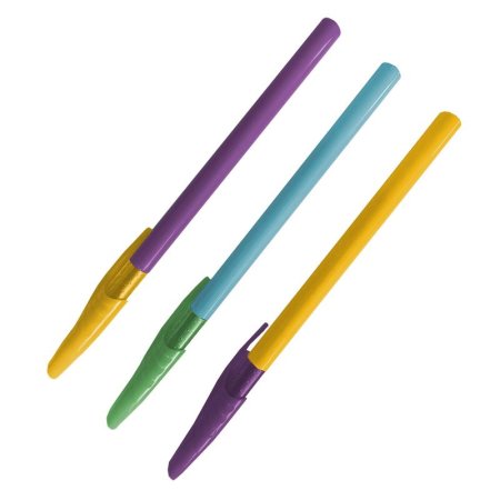 Ручка шариковая неавтоматическая Attache Bright colours синяя (толщина  линии 0.35 мм)