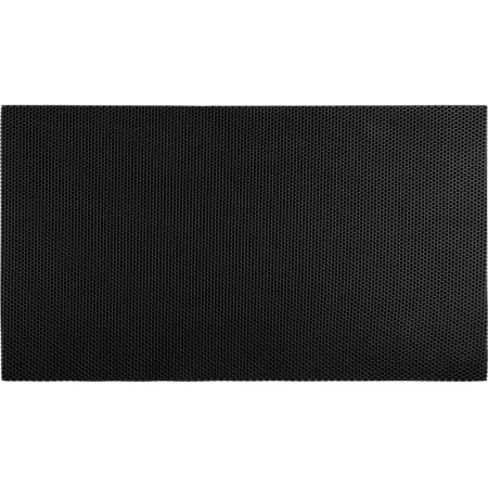 Коврик входной (придверный) ячеистый (соты) грязезащитный 68x120 см  чёрный
