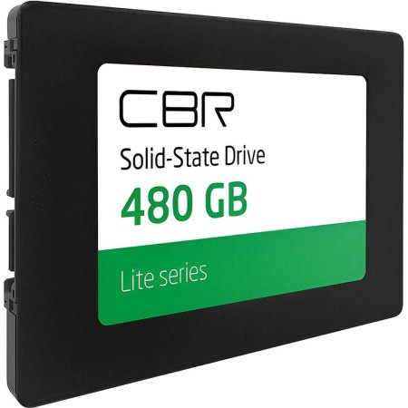 SSD накопитель CBR Lite 480 ГБ (SSD-480GB-2.5-LT22)
