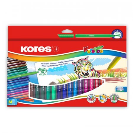 Фломастеры Korellos Kores 24 цвета