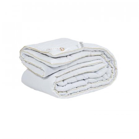 Одеяло Селена Gold line 140х205 см полиэфирное волокно-овечья  шерсть/микрофибра