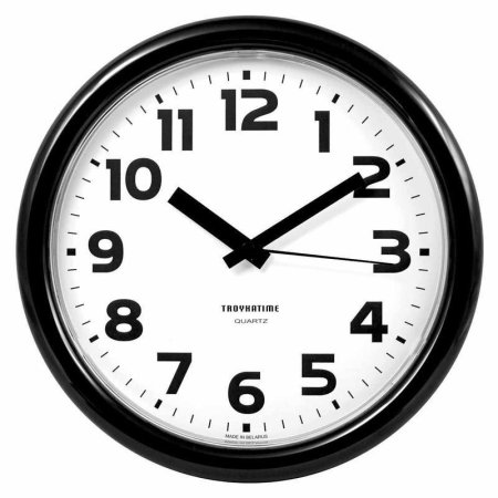 Часы настенные Troyka 21200216 (24.5х24.5х3.6 см)