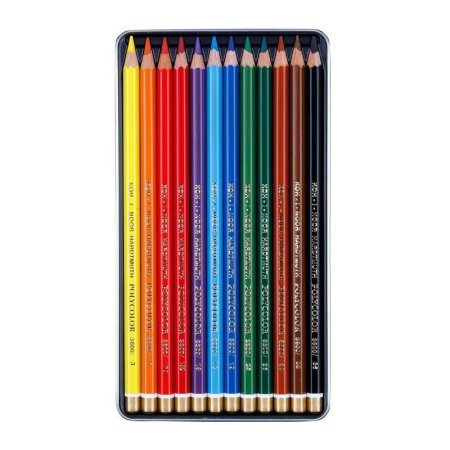 Карандаши цветные Koh-I-Noor Polycolor 12 цветов шестигранные