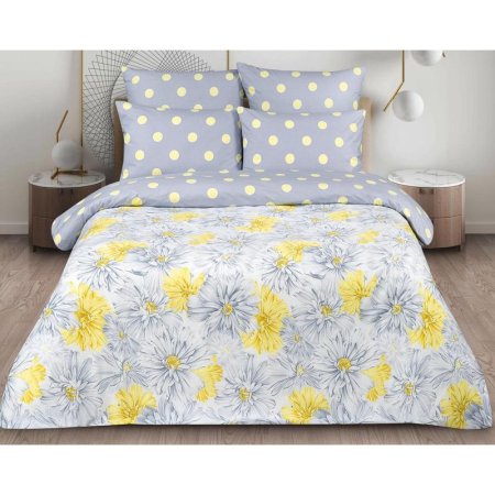 Постельное белье Lovely Textile Маргарита (2-спальное, поплин)