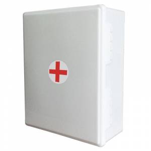 Аптечка первой помощи ВиталФарм коллективная производственная (пластиковый шкаф)