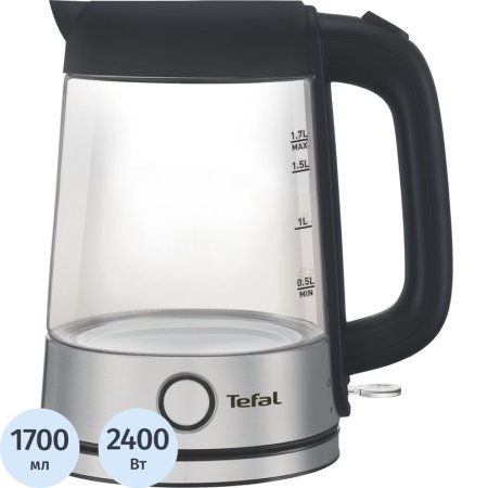 Чайник электрический Tefal KI750D30 серебристый
