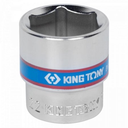Головка торцевая King Tony шестигранная 3/8 дюйма 22 мм (333522M)