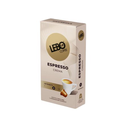 Кофе в капсулах Lebo Espresso Crema (10 штук в упаковке)