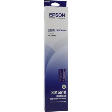 Картридж матричный Epson C13S015610BA черный оригинальный