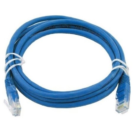 Патч-корд витая пара ExeGate UTP-RJ45-RJ45-5e-2M-BL 5e 2 м