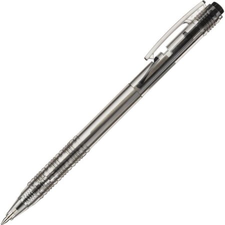 Ручка шариковая автоматическая M&G черная (толщина линии письма   0.5 мм)