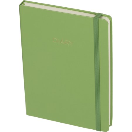 Ежедневник недатированный Attache Dairy А5 зеленый 136 листов (130x210  мм)