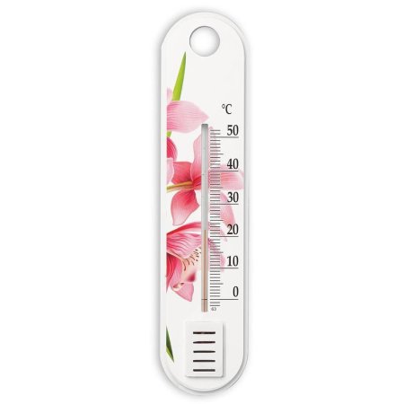 Термометр П-1 белый/розовый комнатный (ПТ000001558)