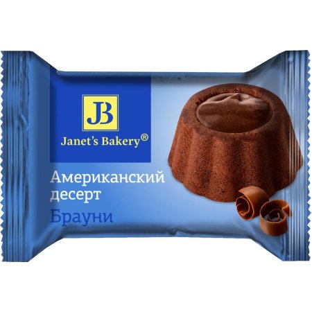 Пирожное Janets Bakery Американский Брауни 500 г