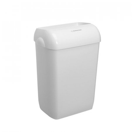 Корзина для мусора KIMBERLY-CLARK Aquarius 6993 43 л пластик белый  43x29x57 см (2 штуки в упаковке)