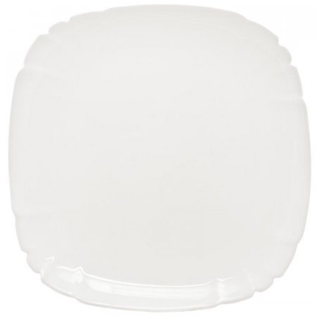Тарелка суповая Luminarc Лотусия стеклянная белая 220 мм (артикул производителя H1503C/H1503)