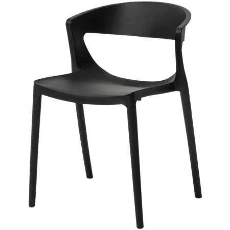 Стул обеденный Evok чёрный (пластик)