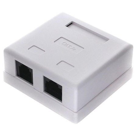 Розетка Cablexpert RJ45/RJ11 категории 5e (NA-TA/1)