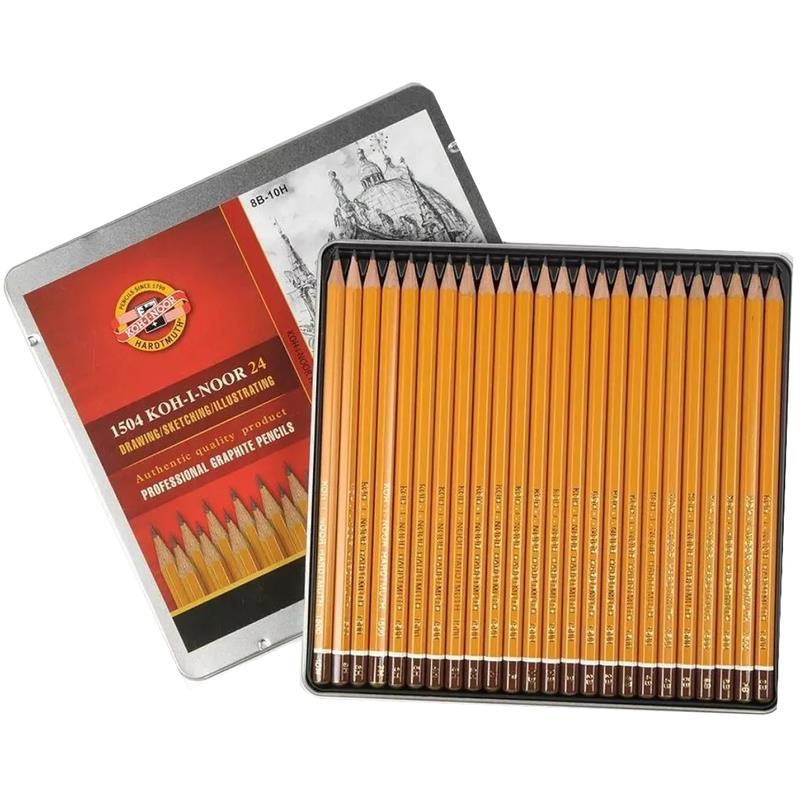 Набор карандашей чернографитных Koh-I-Noor