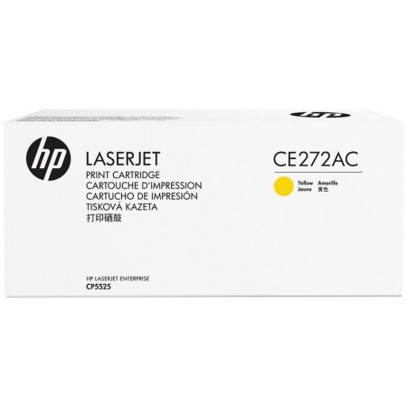 Картридж лазерный HP CE272AC желтый оригинальный