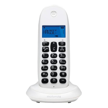 Радиотелефон Motorola C1001CB+ белый