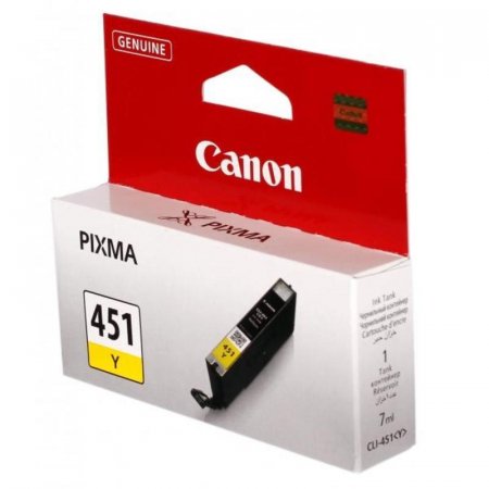 Картридж Canon CLI-451Y желтый