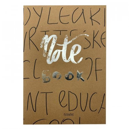 Тетрадь общая Kroyter Школа A4 48 листов в клетку на скрепке (00097)