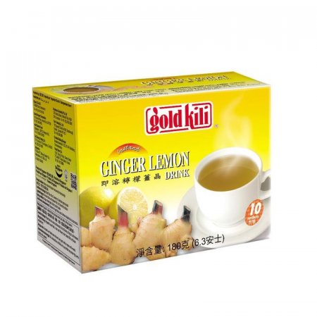 Имбирный напиток Gold Kili с лимоном и медом 10 пакетиков