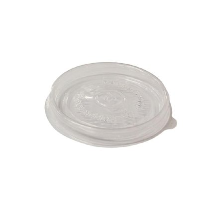 Крышка пластиковая прозрачная диаметр 90 мм (500 штук в упаковке)