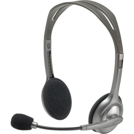 Гарнитура проводная Logitech Stereo Headset H110 (981-000271)