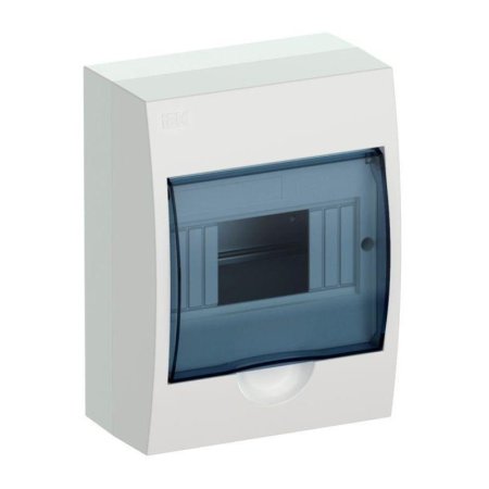 Бокс пластиковый навесной 1 ряд 6 модулей ЩРН-П-6 IP41 IEK  (MKP12-N-06-40-20)