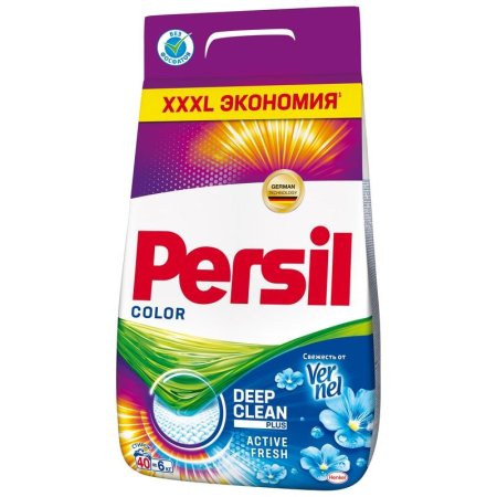 Порошок стиральный автомат Persil Color Свежесть от Vernel 6 кг (для  цветного  белья)