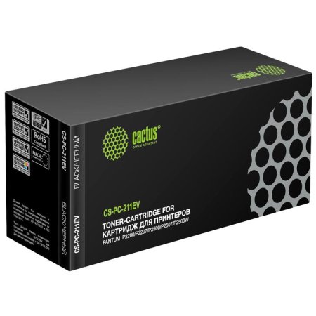 Картридж лазерный Cactus PC-211EV CS-PC-211EV для Pantum черный  совместимый
