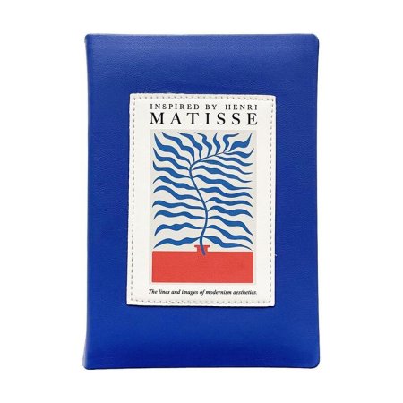 Ежедневник датированный 2024 Infolio Matisse искусственная кожа А5 176  листов синий
