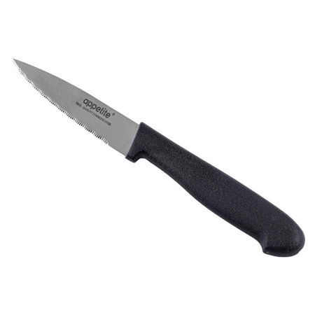 Нож кухонный Appetite Гурман для овощей и фруктов лезвие 7 см