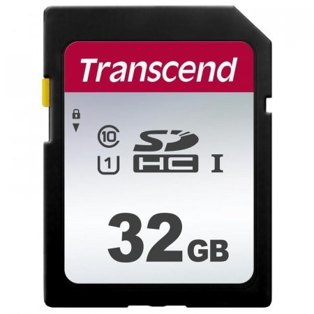 Карта памяти Transcend SDHC 32 Gb Class 10 (TS32GSDC300S)