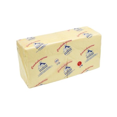 Салфетки бумажные Profi Pack 24x24 см шампань 2-слойные 250 штук в  упаковке