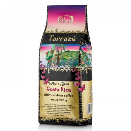 Кофе в зернах El Gusto Tarrazu 100% арабика 900 г