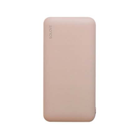 Внешний аккумулятор (power bank) Xiaomi Solove 001M+ 10000 мАч (розовый)
