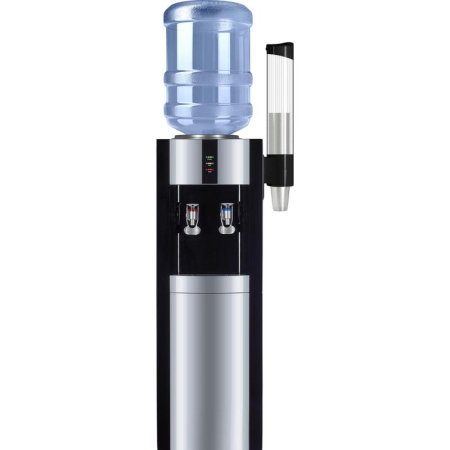 Кулер для воды Ecotronic Экочип V21-LE черный/серебристый (нагрев и  охлаждение)