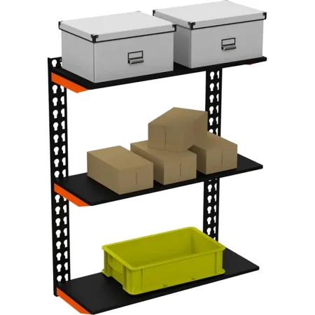 Система хранения Fly (оранжевый/чёрный 3 полки 1000х400х800 мм)