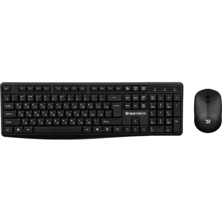 Комплект проводной клавиатура и мышь BigTech BM-MK235 (WM-755)