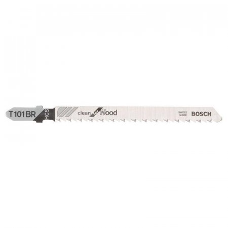 Пилка для лобзика Bosch Clean for Wood T101BR HCS 3 штуки в упаковке (2608633779)